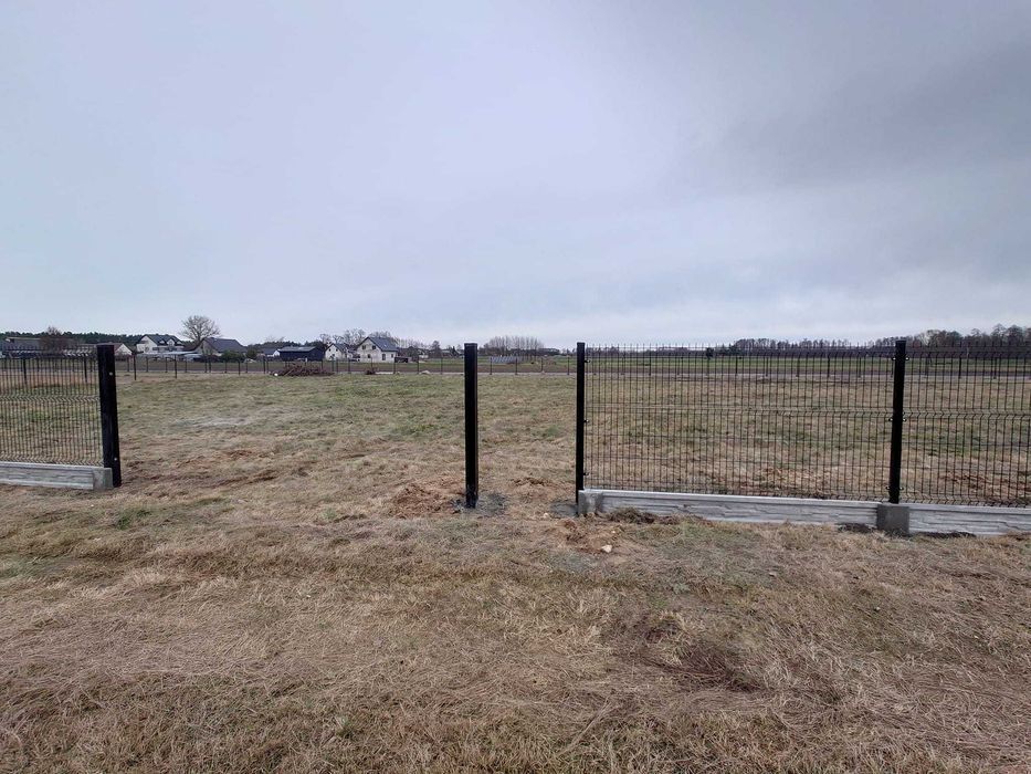 ogrodzenia ogrodzenie panelowe panele słupki brama furtka płot palety