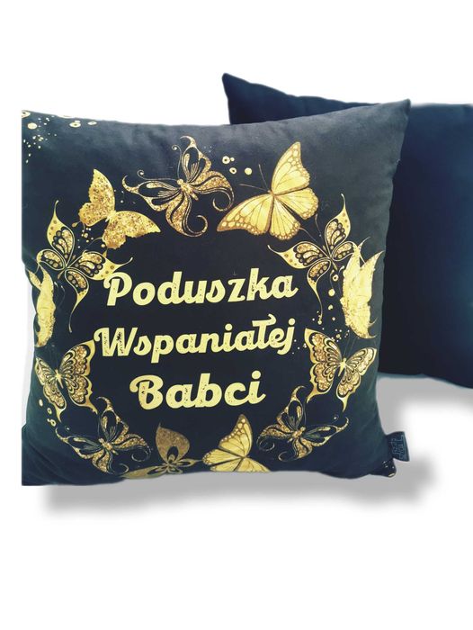 Ozdobna poduszka dla babci. Dzień Babci