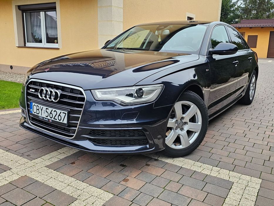 Audi A6 Limousine 2.0TDI Sedan SLine/Nawigacja/Bixenon/Pierwszy właściciel w Polsce