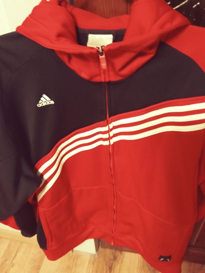 Bluza XL Adidas meska rozpinana kaptur metki