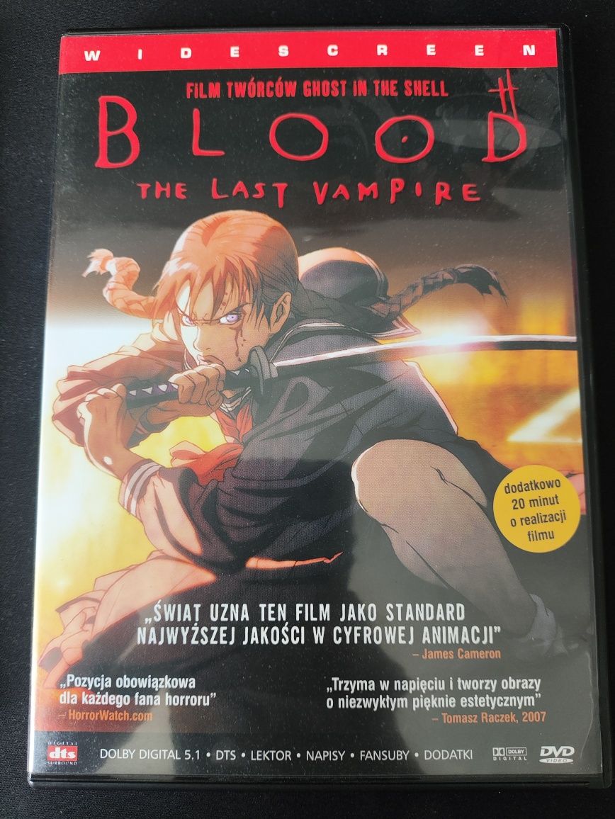 Zestaw Anime Spriggan, Blood The Last Vampire, Kai Doh Maru