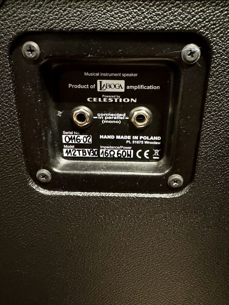 Kolumna gitarowa Laboga 12” Celestion Vintage 30