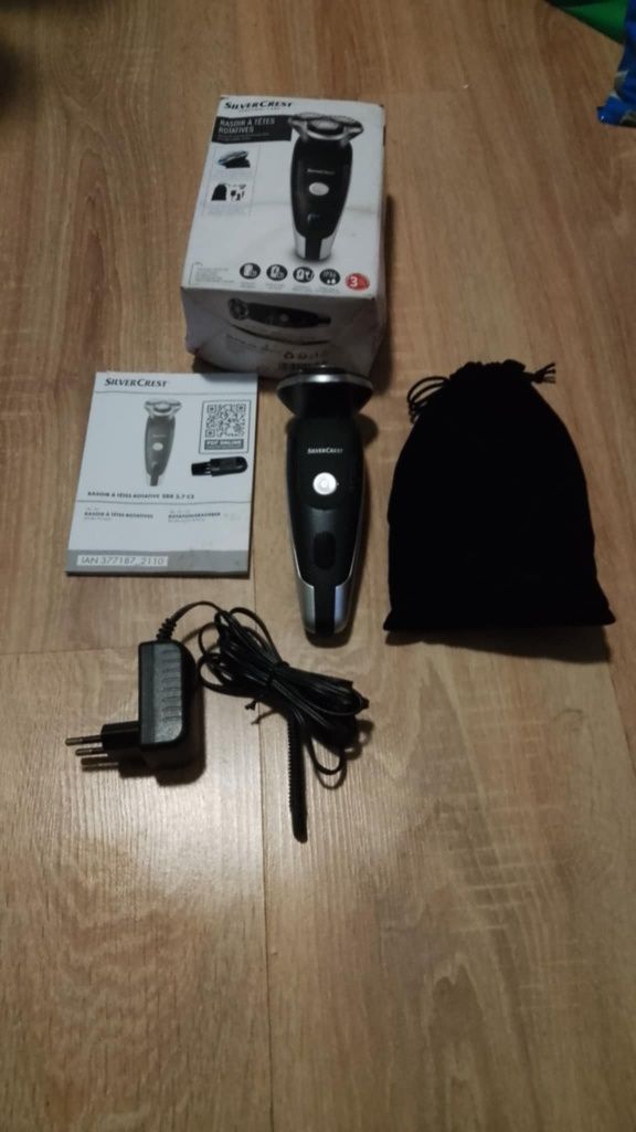 Silvercrest Golarka Rotacyjna Srr 3.7 C5 Do Golenia Na Mokro I Sucho
