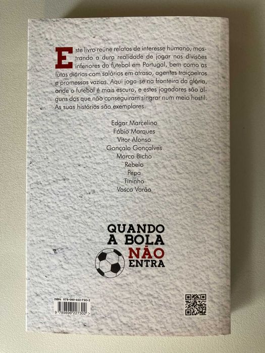 Quando a Bola Não Entra, de Nelson Nunes
