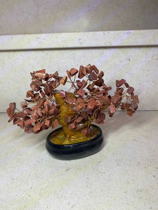 Bonsai em aventurina castanha