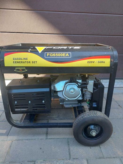 Генератор бензиновый Forte FG6500EА з автоматикою