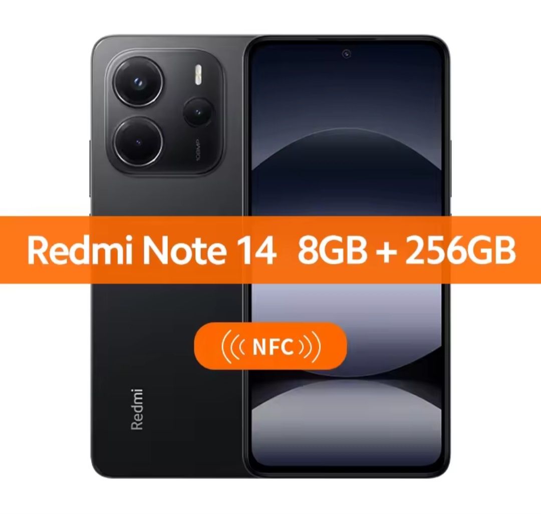 Xiaomi redmi note 14 6/128 8/256GB NFC  green Global version EU нові