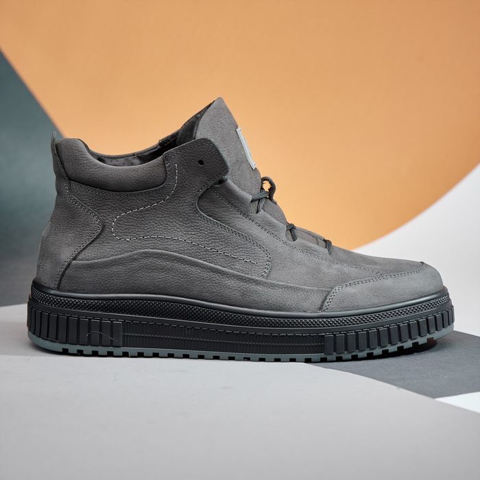 Зимние ботинки -20° кожа на меху