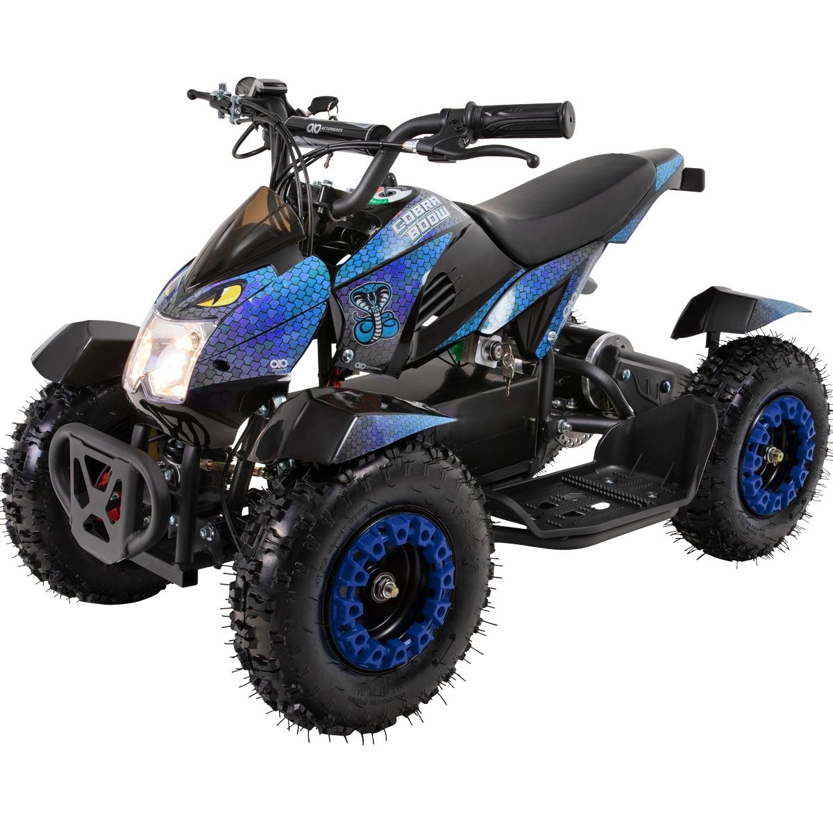 Mini mota quad eléctrica moto 4 ATV elétrica Cobra 36V 800W