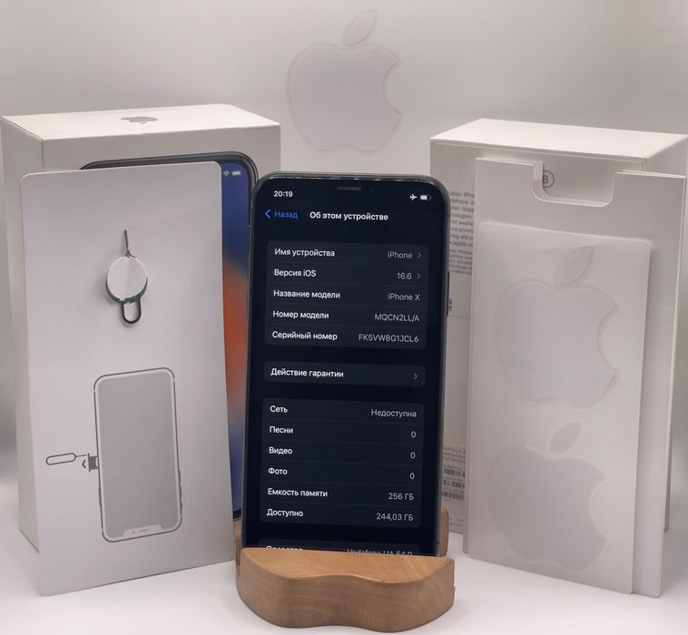‼️ЗНИЖКА‼️iPhone X 256Gb / АКБ 100% / Neverlock / Стан ідеальний ‼️