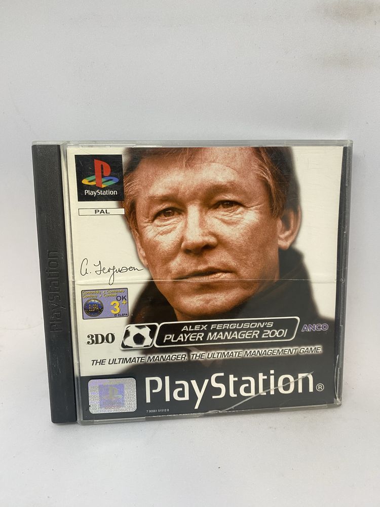 Gra Alex Ferguson's Player Manager 2001 PSX Sony Play Station PS1
