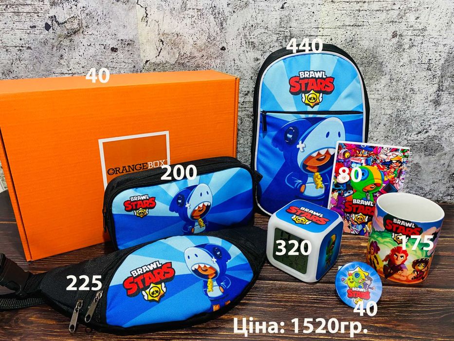 Акула Шкільний набір Brawl Stars