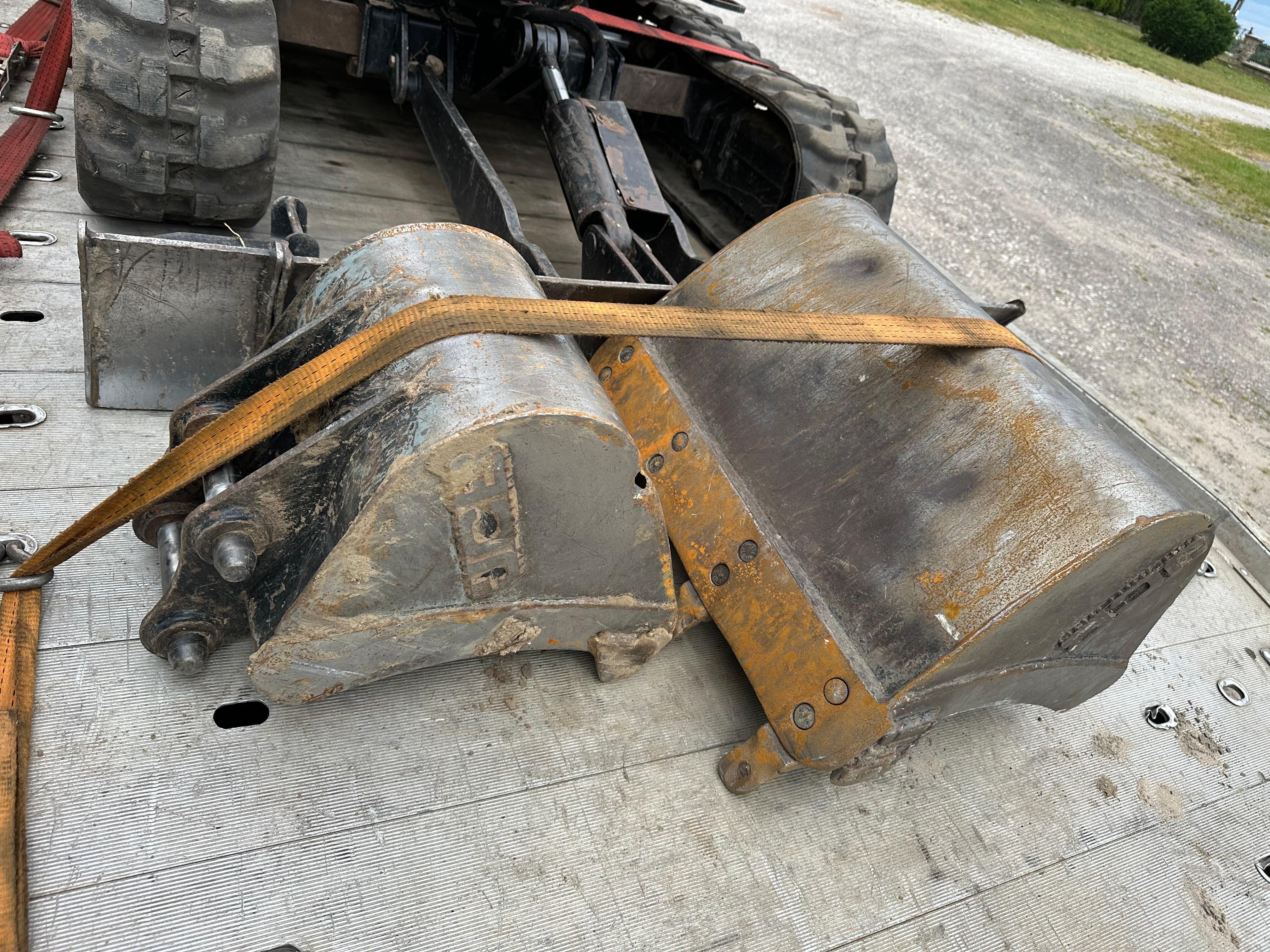 Mini koparka JCB 19C1 z 2022r. ładna 1900kg 3 łyżki SALON POLSKA 1 WŁ