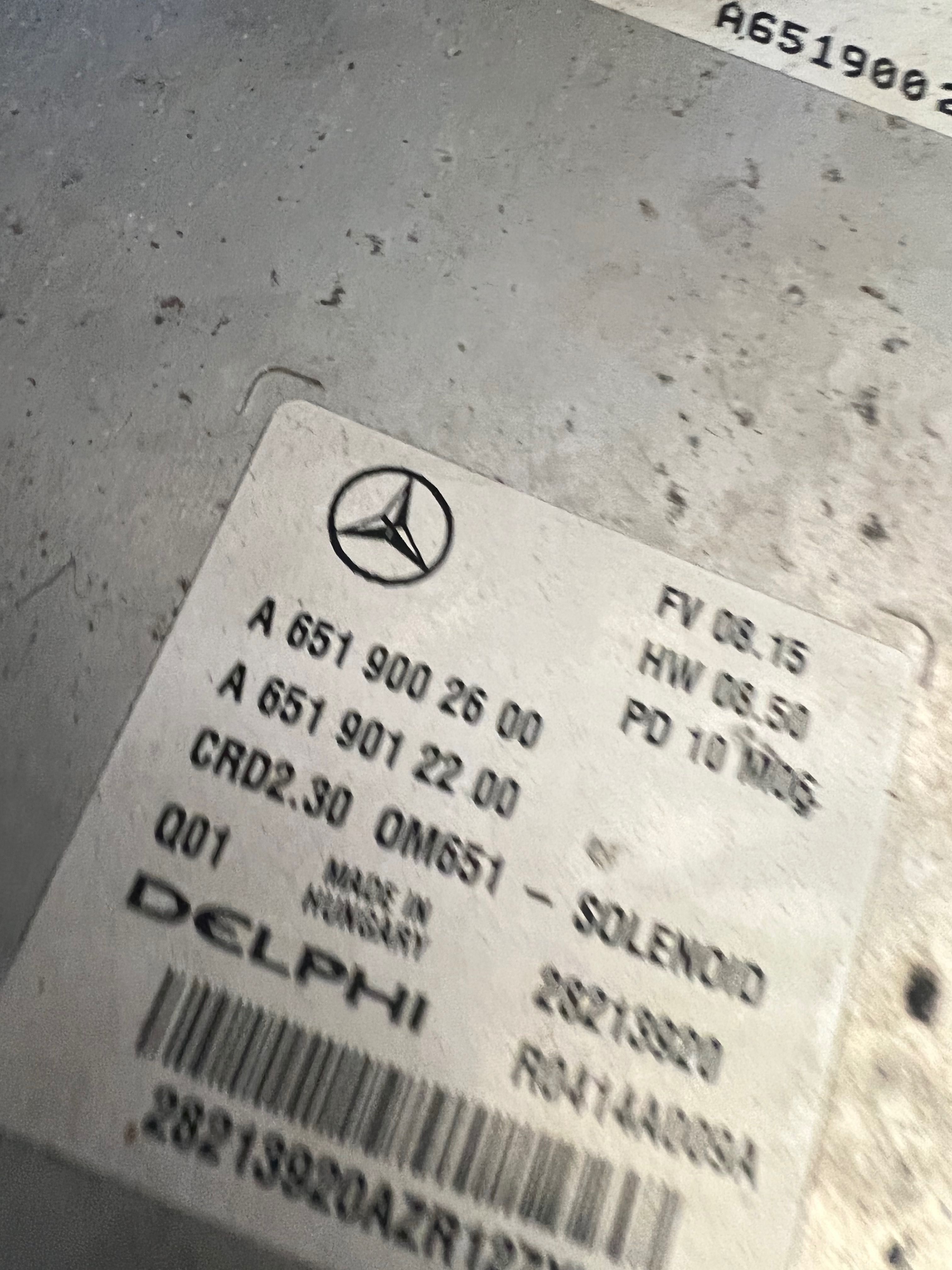 Mercedes sprinter 906 651 sterownik blokada