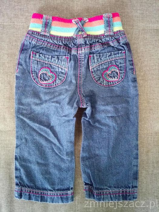 George Spodnie jeansy 80 86