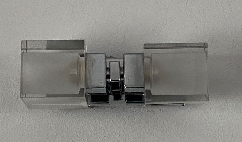 Candeeiro Tecto Sala Inóx e Aplique