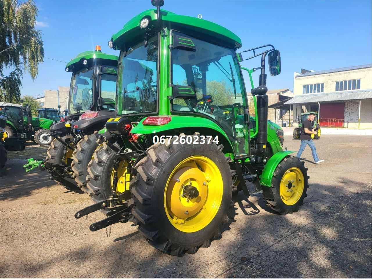 Минитрактор ENEY TE 504 (с кондиционером)(зеленый) Еней доставка