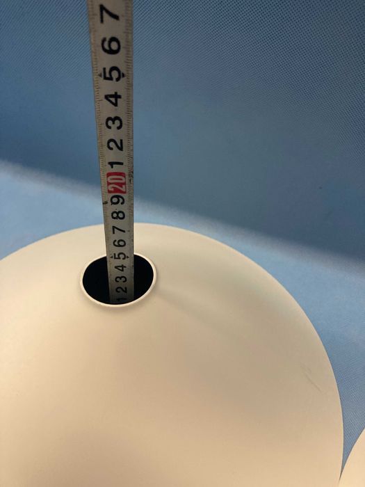 Abażur 35 cm E27 biały