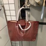 Goyard Saint Louis – Torba Shopper w Kolorze Czerwonobrązowym