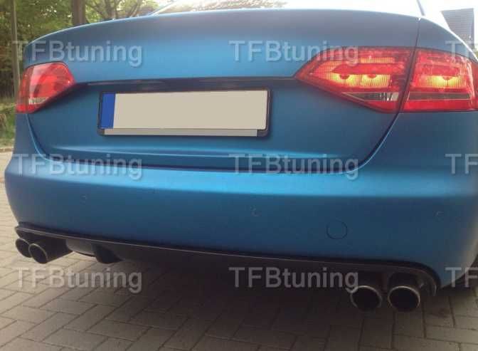 Dyfuzor zderzaka tył ver 2 Audi A4 B8 TFB TUNING