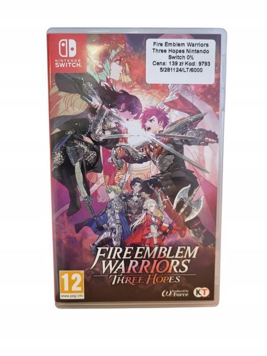 Gra Fire Emblem Warriors: Three Hopes Nintendo Switch