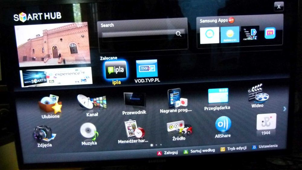 Telewizor Samsung 32'' UE32D6500VS Full HD LED SMART 3D Wi-Fi SPRAWNY