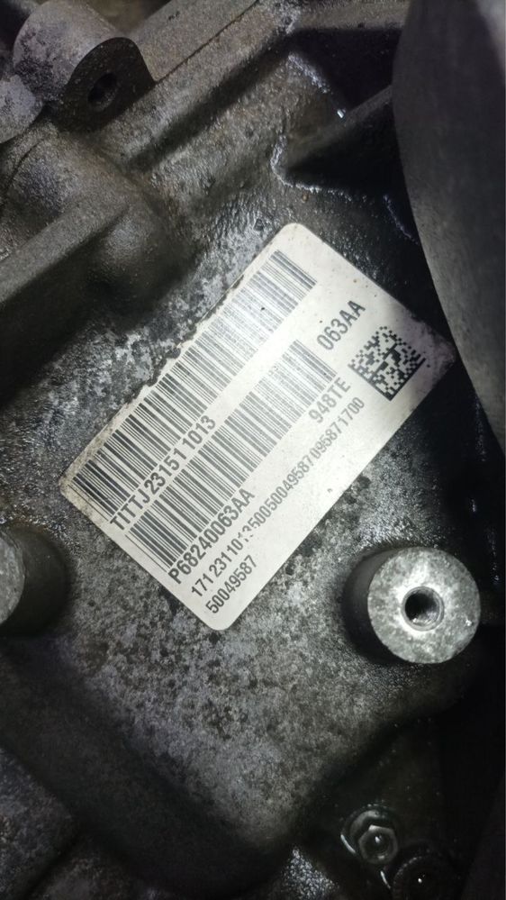 АКПП Jeep Cherokee KL TrailHawk 948TE коробка передач 68240063AA