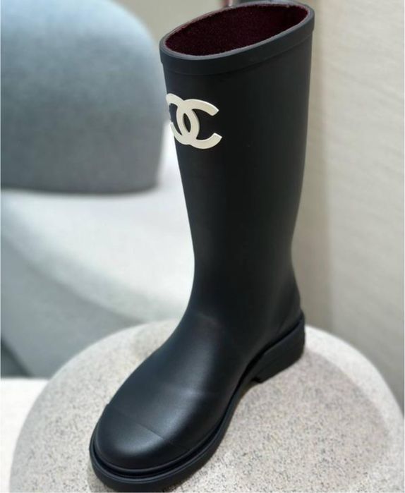Резиновые сапоги Chanel