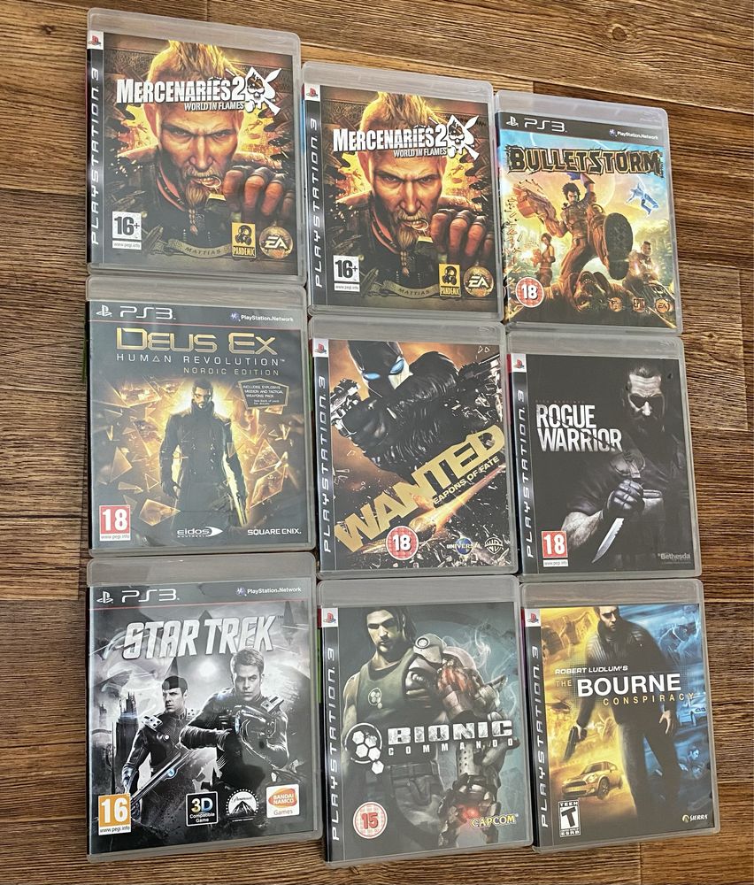 Ігри Sony PS3: Bioshock, Half-Life 2, Max Payne, L.A. Noire, LOST