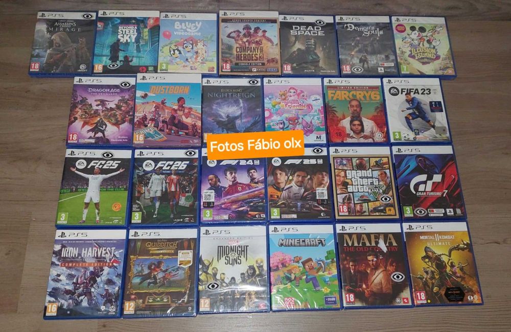 Jogos Ps5 Originais Novos & Usados ( Ver descrição) desde 5€