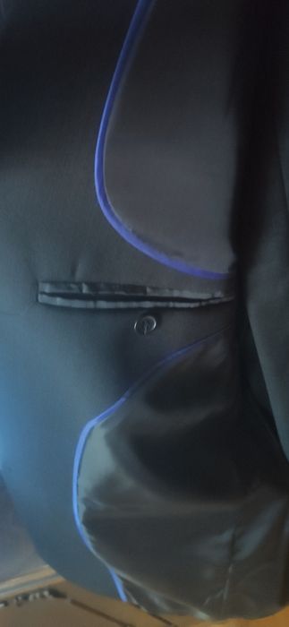 Grafitowy  garnitur męski M/L. Stan idealny