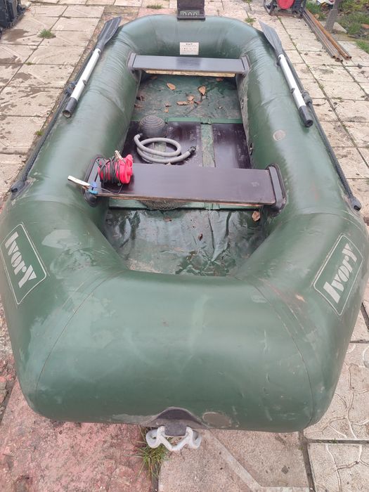 Лодка надувная по электро мотор с транцем