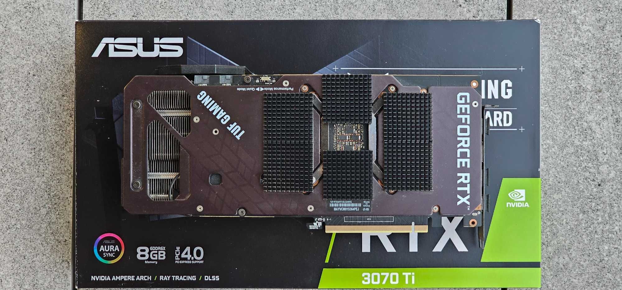Gráfica Asus Nvidia GeForce RTX 3070 ti TUF Gaming
