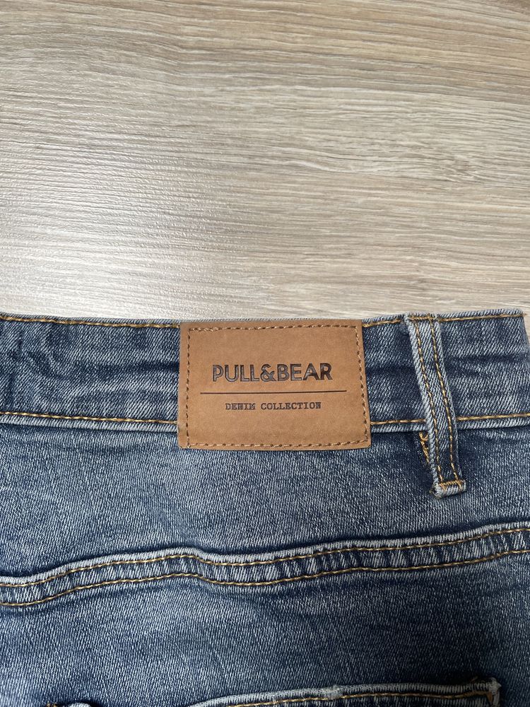 Jeansy męskie Pull&Bear Carrot 42