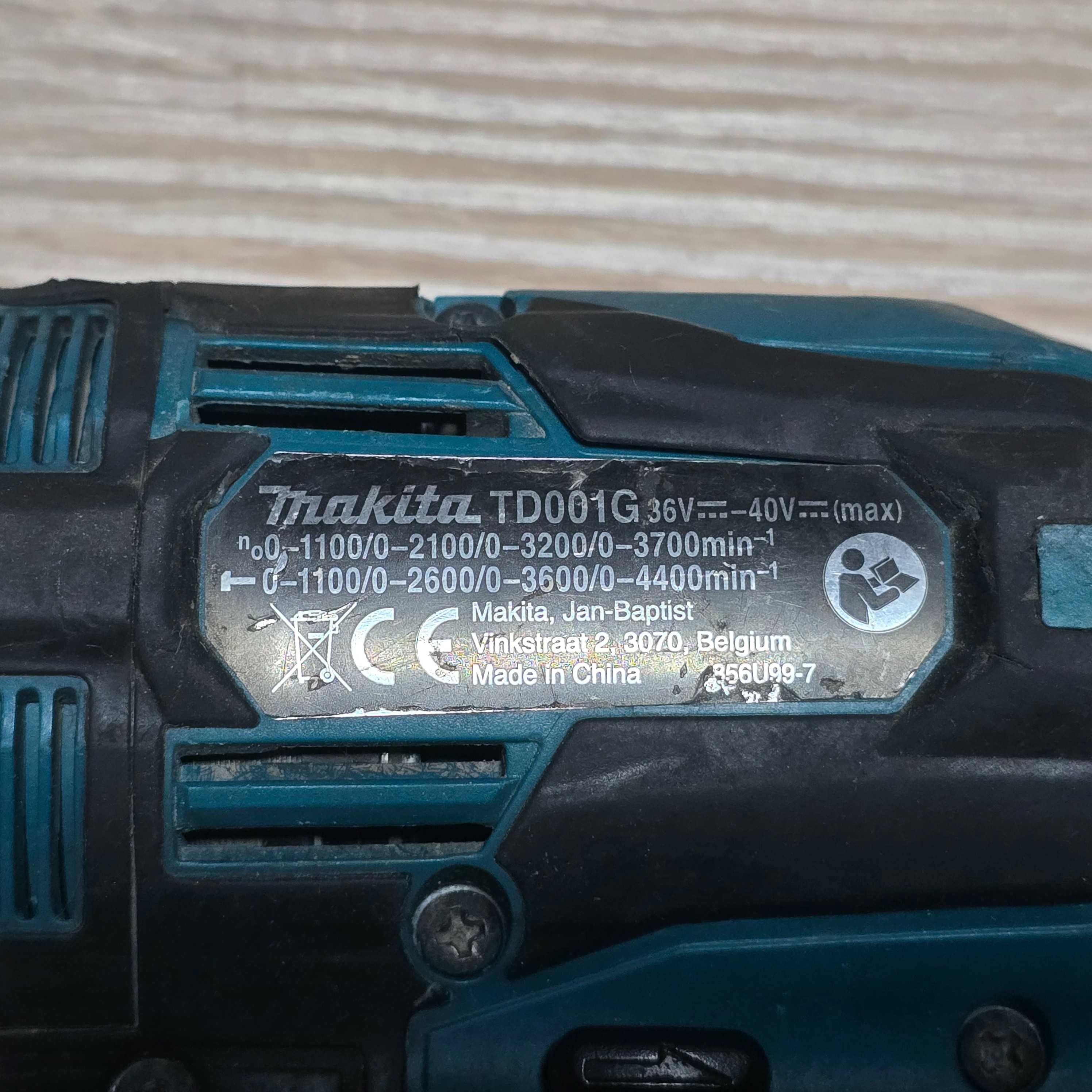 Імпакт Makita XGT TD001G 40V GDT01 40V