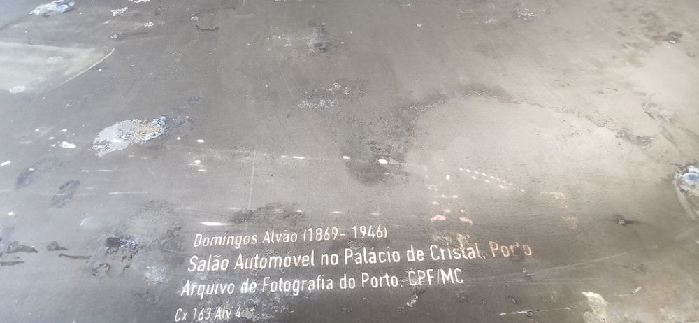 Placa publicitária Salão automóvel Porto Palácio Cristal 2