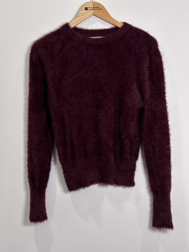 Bordowy sweter damski Zara