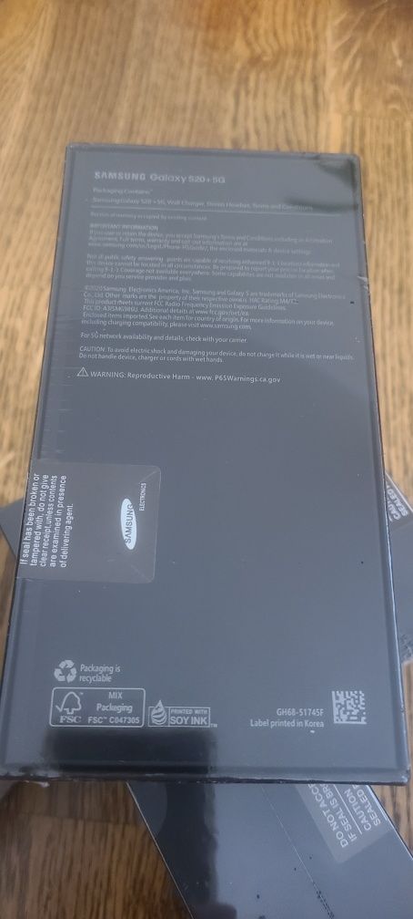 Акция! Samsung S20+ plus  12/128 новый