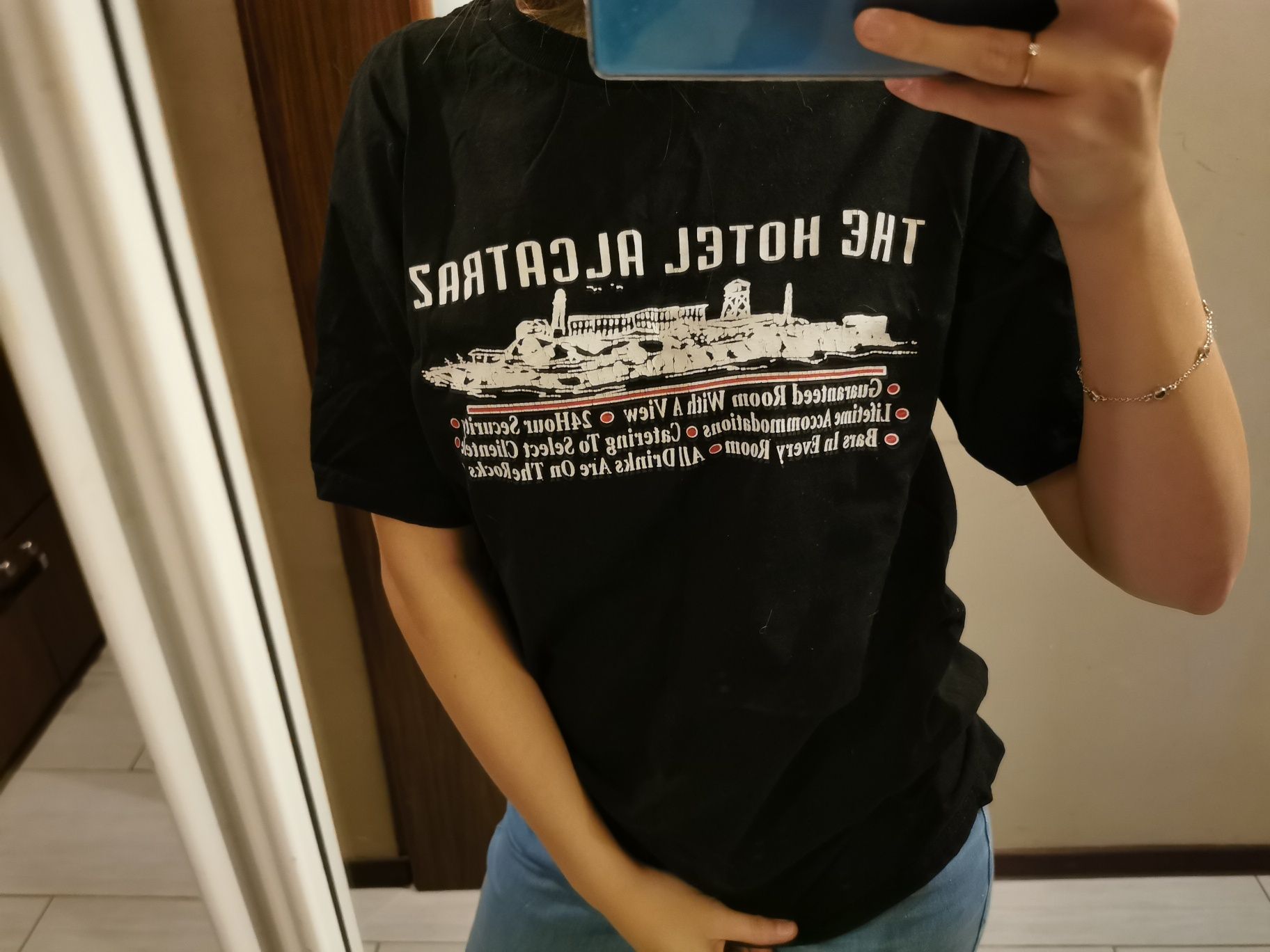 Bluzka luźna Alcatras kupiona w USA rozm S