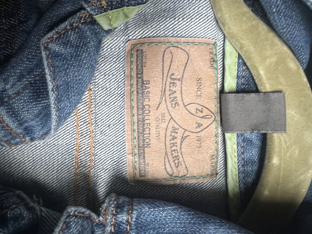 Kurteczka jeansowa marki Zara rozmiar 128 cm
