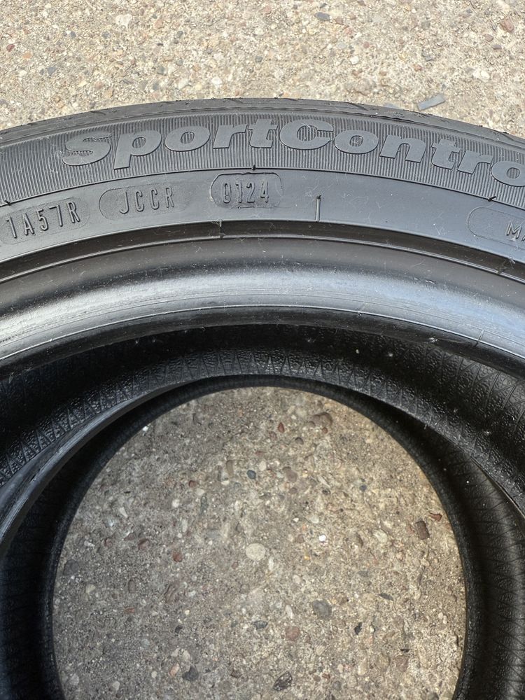 Opony Fulda 225/45r17 91Y Sport Control 2 -2szt uzywane letnie DOT0124