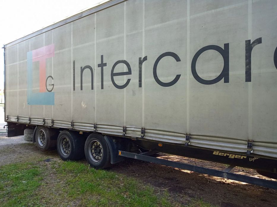 Berger sapl 24  Naczepa Berger coil mulda mega