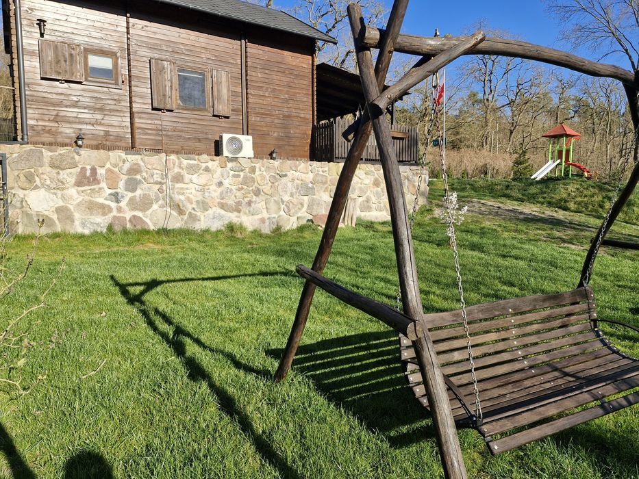 Domek drewniany całoroczny Chycina, lubuskie, super klimat!