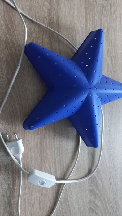 lampa ścienna, kinkiet- gwiazda