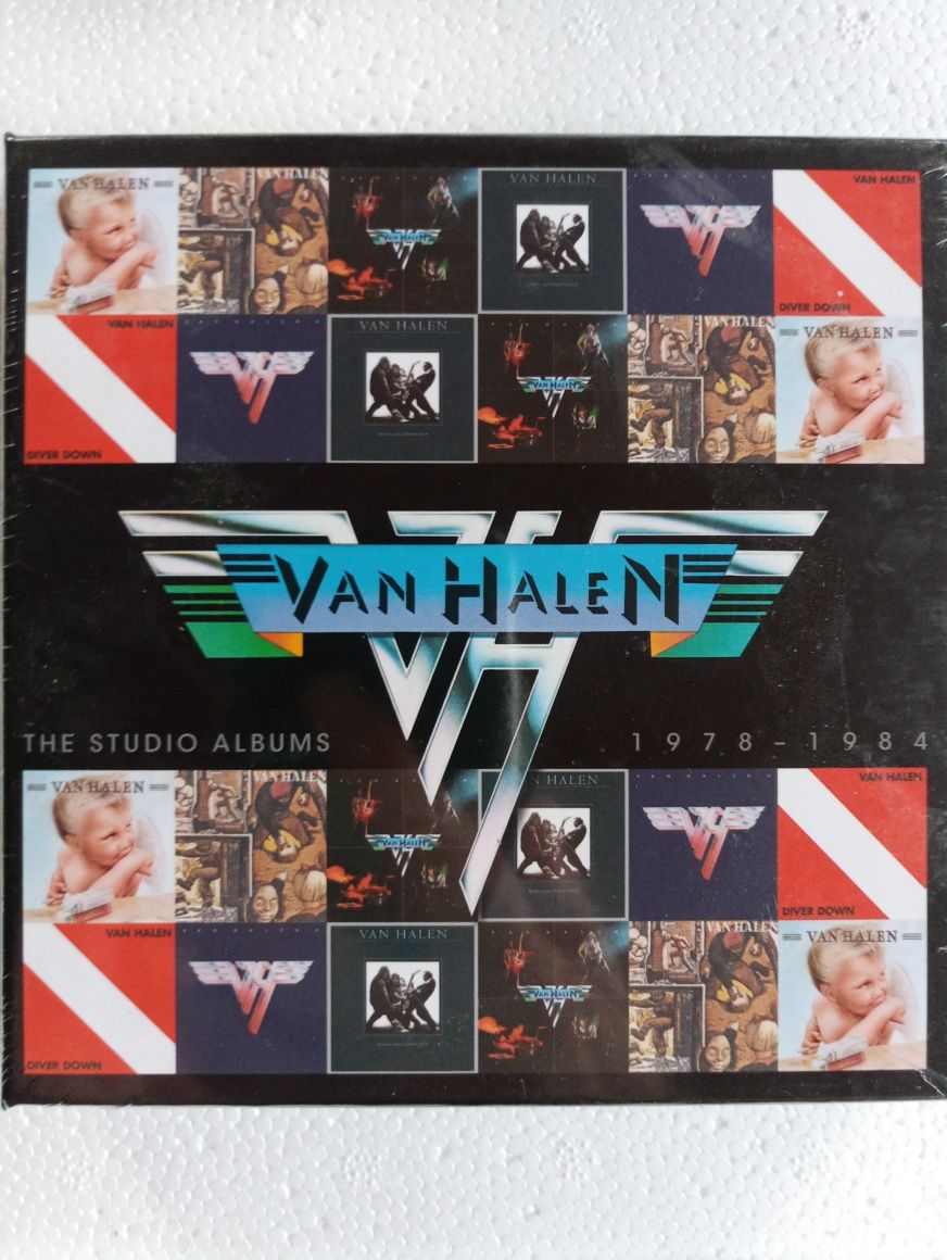 Van Halen 6CD Box-Set. Studio Album 1978-1984. Запакований.