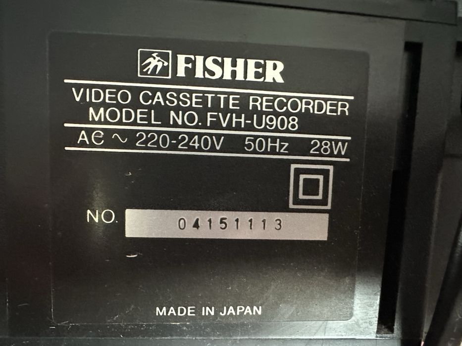 Видеомагнитофон Fisher FVH-U908