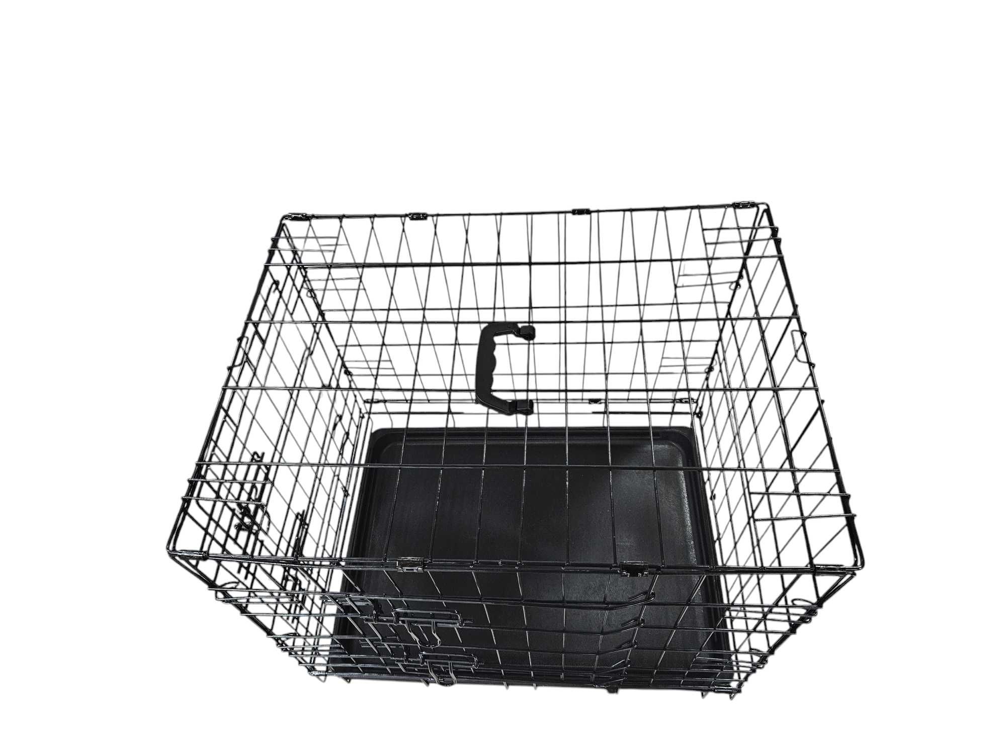 Klatka metalowa dla psa duża transporter kojec 75x52x59