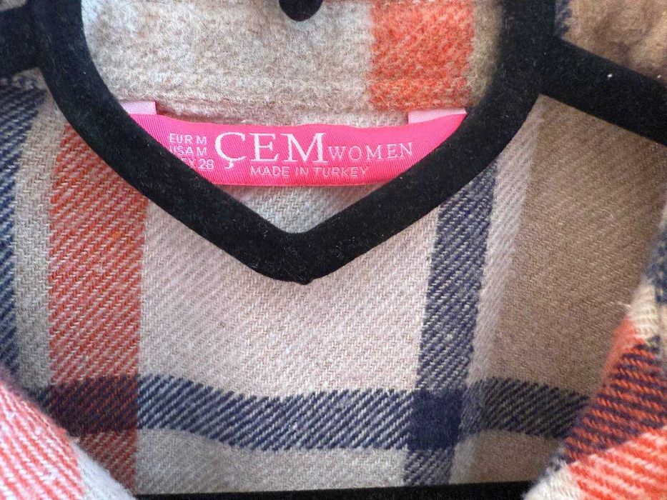 Продам сорочку, рубашку в клітинку