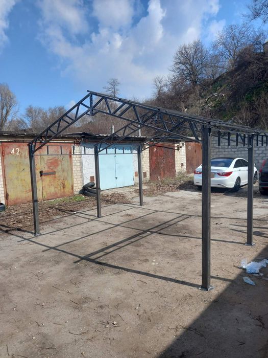 Модульный навес для авто 4*5