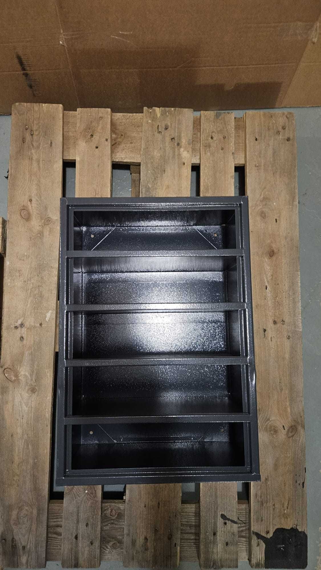 Szafka metalowa/ regał / obudowa skrzynki - 5 półek RAL 7016